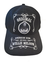Cap Willie Nelson Blk&Wht