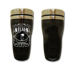 Willie Nelson Thermos Outlaw Country