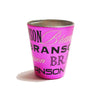 Branson Shot Glass Pink Metallic
