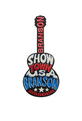 Branson Magnet Guitar Funky Word