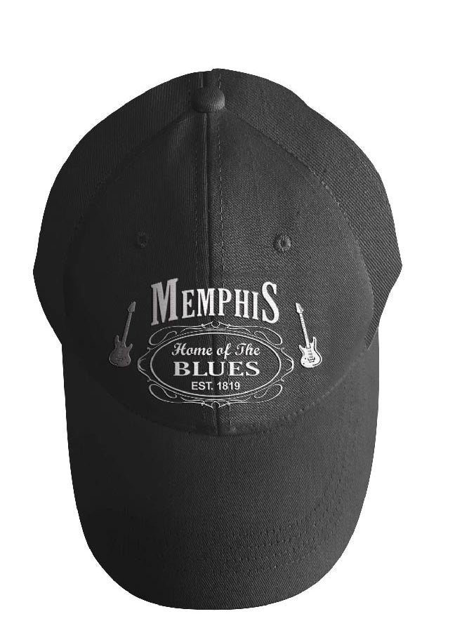 Memphis Cap Blk & Whte Cloth