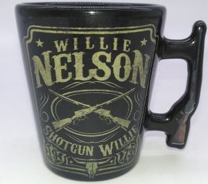 Willie Nelson Shot Glass "Shotgun Willie"